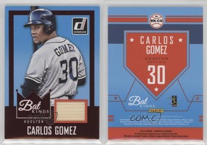 2016 Panini Donruss Bat Kings Red /99 Carlos Gomez #BK-CG