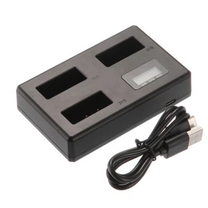 LCD USB Triple/3 LP-E17 Battery Charger for Canon EOS 750D 760D 800D M3 M5 T7i - Picture 1 of 4
