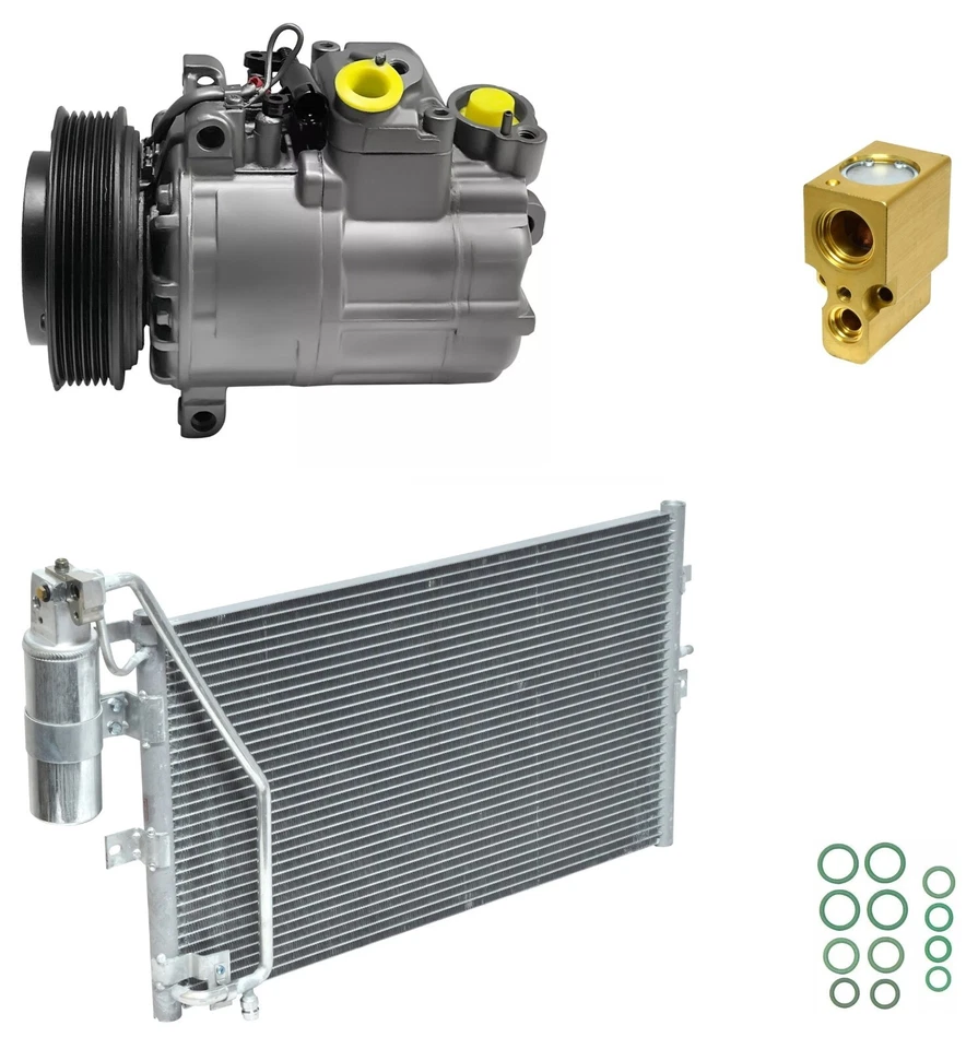 Kit de compresor de CA con condensador RYC Reman DG35A se adapta a Saab 9-5 2,3 L Turbo 2003 Foto 1 de 4