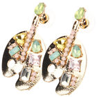 Women Earrings Studs Jewelry for Trendy Rhinestone Miss Woman