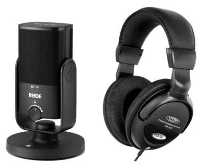 Rode NT-USB Mini USB-Studio-Kondensatormikrofon Set Niere USB-Kabel Kopfhörer - Bild 1 von 4