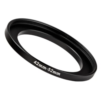 1PC 42mm to 52mm Stepping Step Up Filter Ring Adapter 42mm-52mm - Image 1 of 4