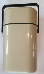 Decor Vintage '80s Classic Used Light Brown Twin Bottle Wine Cooler-No ice pack - Picture 1 of 12