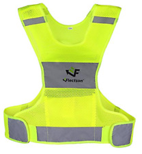 Reflective Vest for Running or Cycling (Women and Men, with Pocket, Gear for ...