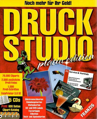 Druck Studio platin edition, FRANZIS - Bild 1 von 4
