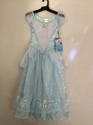 Vestido Disfraz Halloween Princesa Cenicienta Disney De Lujo Niño M 7-8 Foto 1 de 3