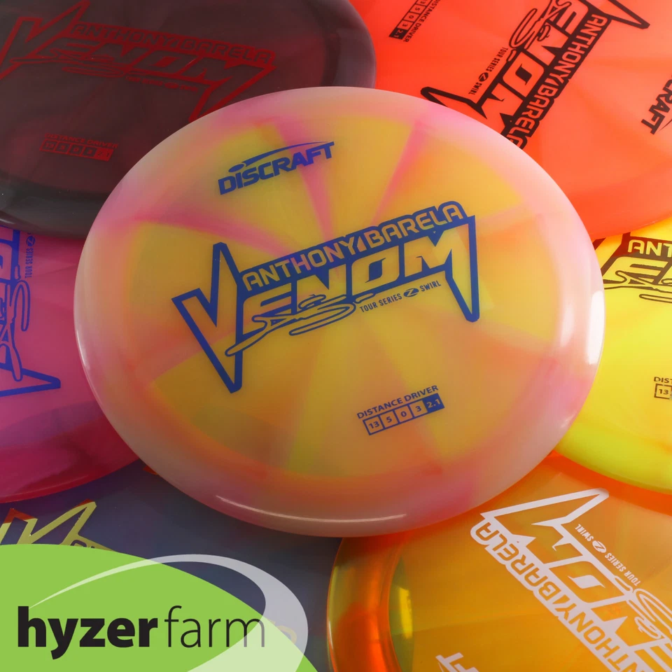 Discraft BARELA 2025 TOUR SERIES Z SWIRL VENOM *pick color/weight* Hyzer Farm - Image 1 of 1