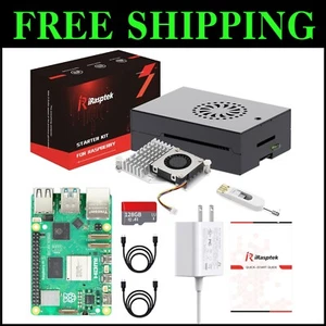 Ultimate Raspberry Pi 5 Bundle: 8GB RAM, 128GB OS, & Durable Aluminum Case - Picture 1 of 11