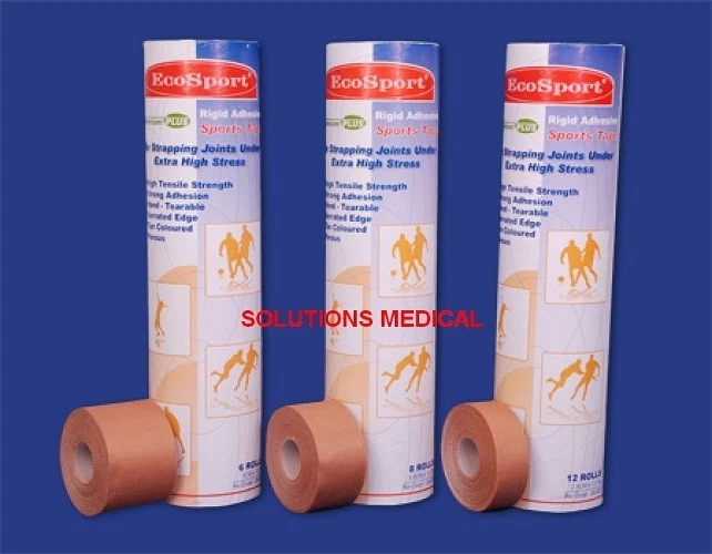 Rigid Adhesive Sports Tape 2.5cm X 13.7m (Tube Of 12). - image 1 of 1