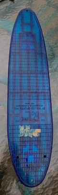 Vintage Proline Roller Sports Skateboard Translucent Blue with Trucks and Wheels - Image 1 of 4