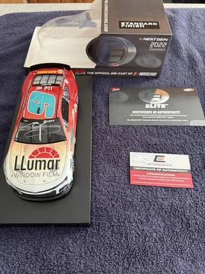 2022 1:24 Chase Elliott Llumar Elite Signed W/COA 67/72 - Image 1 of 4