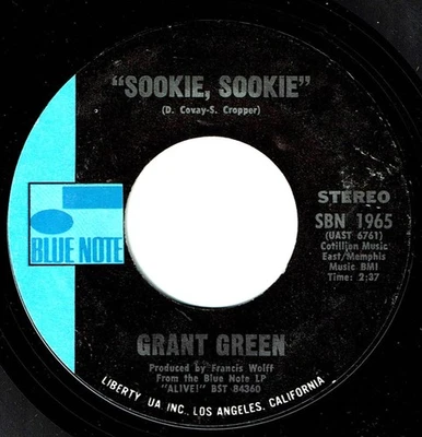 Jazz Funk GRANT GREEN "Sookie Sookie" BLUE NOTE Mint Store Stock Don Covay song - Image 1 of 2