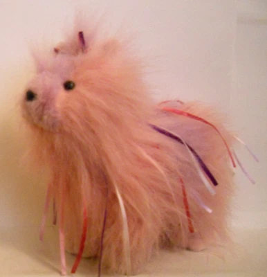 Webkinz RIBBON YORKIE ***NO CODE** 8.5 Inch Long Stuffed Toy GANZ (No Hang Tags) - Image 1 of 4