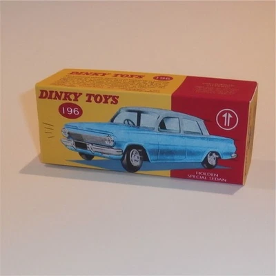 Dinky Toys 196 Holden Aqua Colour Sedan Custom Box - Image 1 of 4