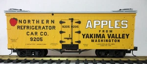 G SCALE USA TRAINS R-16083 YAKIMA VALLEY APPLES #9205 w/ KD COUPLERS - Picture 1 of 7
