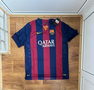 FC Barcelona 2014 2015 Home Nike Football Shirt Soccer Jersey Blokecore XXL - Picture 1 of 10