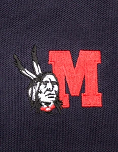 CAMISA POLO DE COLECCIÓN MIAMI REDHAWKS 100% ALGODÓN AZUL MARINO Talla GRANDE, L - Imagen 1 de 3