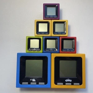 Radica Cube World - Lot of 8- Series 1,2 - 7 Work - Block Bash Not Working - Picture 1 of 17