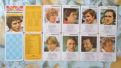 Quartett Motorsport Rennfahrer Niki Lauda Mario Andretti Keke Rosberg - Bild 1 von 3