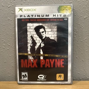 Max Payne Platinum Hits Microsoft Xbox - Komplett (Gehäuseschaden) - Bild 1 von 7