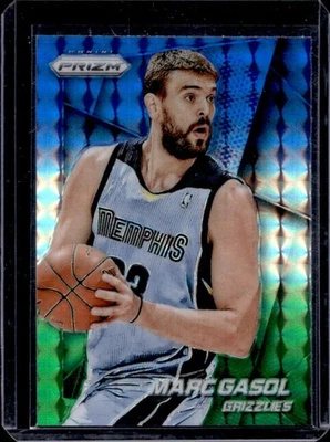 2014-15 Prizm Marc Gasol Prizms Blue and Green Mosaic #78 Grizzlies - Image 1 of 2