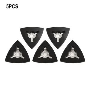 Arbor Oscillating Pad Sanding Sonicrafter Tool Triangular 5PCS-Replacement - Picture 1 of 12