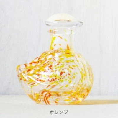 Dispenser di salsa di soia Miyakodori in vetro arancione Hirota 80 ml stoviglie - Immagine 1 di 3
