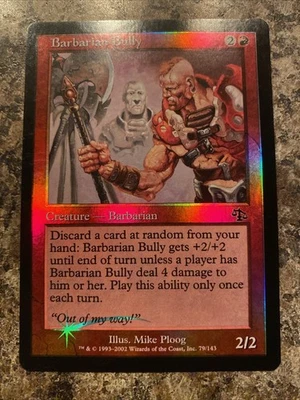 Barbarian Bully Judgment Foil - Image 1 of 2