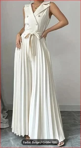 Neuer eleganter Hosenanzug Overall Jumpsuit Gr. XXL 42/44 eventuelle 46 - Bild 1 von 12