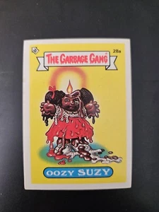 Oozy Suzy 28a - The Garbage Gang Card 1985 Rare Australian Release  - Picture 1 of 2