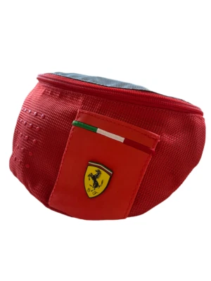 Ferrari Waist Bag: Red Ferrari Fanny Pack - Image 1 of 4