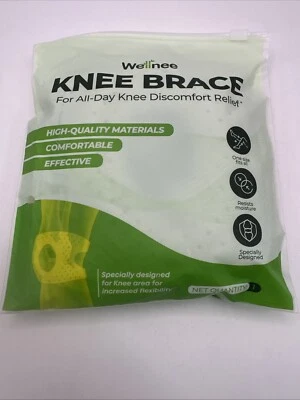 Wellnee Knee Brace For All Day Knee Discomfort Relief. One Size Fits All - Image 1 of 3