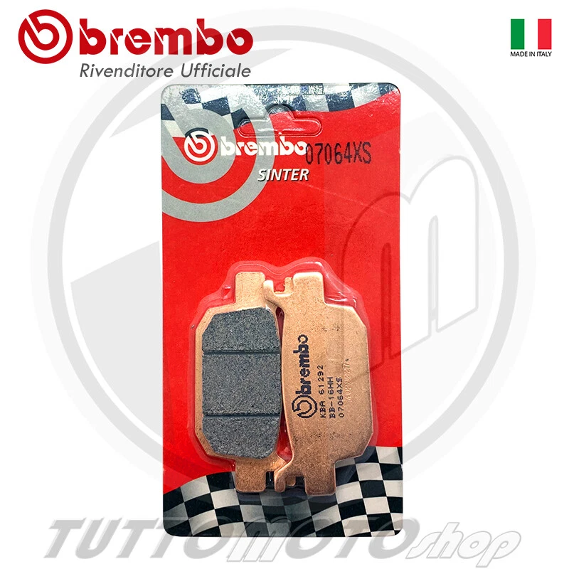 Pastiglie BENELLI TRK 502 /502 X 2017 2018 2019 2020 2021 Kit freno post. BREMBO - Immagine 1 di 1