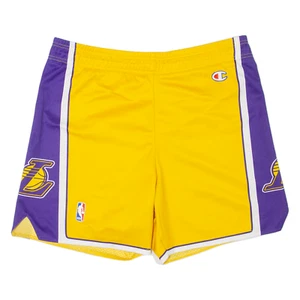 Champion LA Lakers NBA Basketball Herren Sport Shorts gelb S W36 - Bild 1 von 6