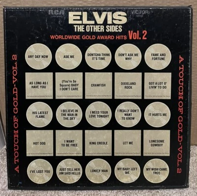 ELVIS Presley The Other Sides Vol. 2 - 4 LP Box Set w/ INNERS - mono LPM-6402 EX - Image 1 of 4