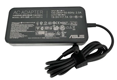 19.5V 7.7A 150W AC Adapter Charger For Asus TUF Gaming FX505 FX505D Laptop 6.0MM - Image 1 of 4