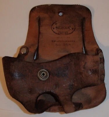 Coldre de couro com cinto ferramenta 3 furos Nicholas - Imagem 1 de 2