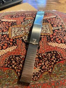 Vintage JB Champion Stainless Steel  mesh Men's Watch Band 19 mm ends 6.5￼” long