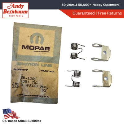 1959-1960 Chrysler Dodge Desoto Plymouth 300 Generator Arm & Spring 1881741 NOS - Image 1 of 4