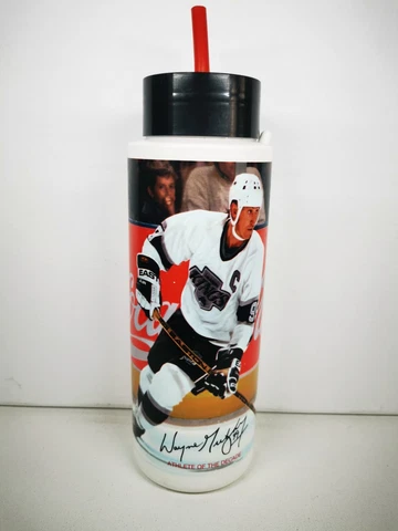 ❕Wayne Gretzky❕ Coca Cola Water Bottle 1990 Hockey Best Athlete Of The Decade  ✓ Cover