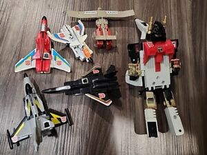 Vintage Transformers, 1985, Takara, Made In Japan, Jet Plane Lot Of 6! 