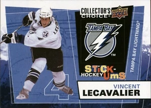  2008-09 Collector's Choice Stick-Ums #UMS30 Vincent Lecavalier - Bild 1 von 2