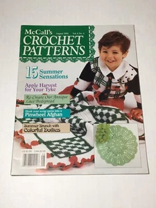 McCall’s August 1992 Crochet Patterns Magazine - Picture 1 of 6