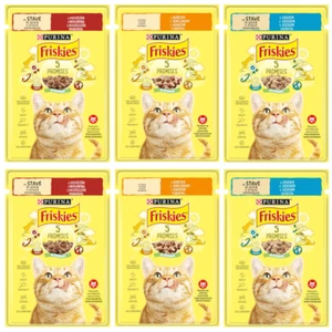 PURINA FRISKIES GESCHMACKSMISCHUNG IN SAUCE FÜR KATZEN 6x85g