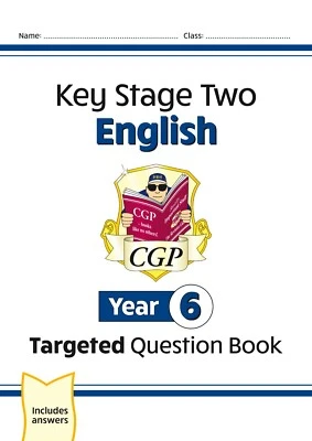 KS2 Year 6 English Targeted Question Workbook with Answer Ages 10-11 CGP - Image 1 of 4