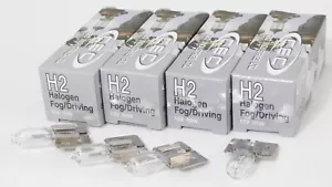4 pack of CEC Industries H2 55W Replacement Halogen Fog Driving Light Bulbs 12V - Foto 1 di 3