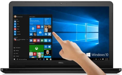 New Dell Inspiron 15.6" TouchScreen Laptop i3-7130U 8GB 128GB SSD i3567-3970BLK - Image 1 of 4
