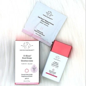 DRUNK ELEPHANT O-Bloos Rosi Tropfen + GRATIS LaLa Retro - 1 Unze - VOLLE GRÖSSE - NEU - Bild 1 von 2