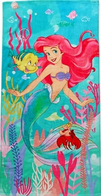 Disney Ariel Princess Beach Towel Measures 29 x 59 inches - Image 1 of 4