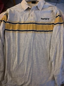 Timberland XL Youth Striped Multicolor Longsleeve Shirt 2000's Throwback - Picture 1 of 6